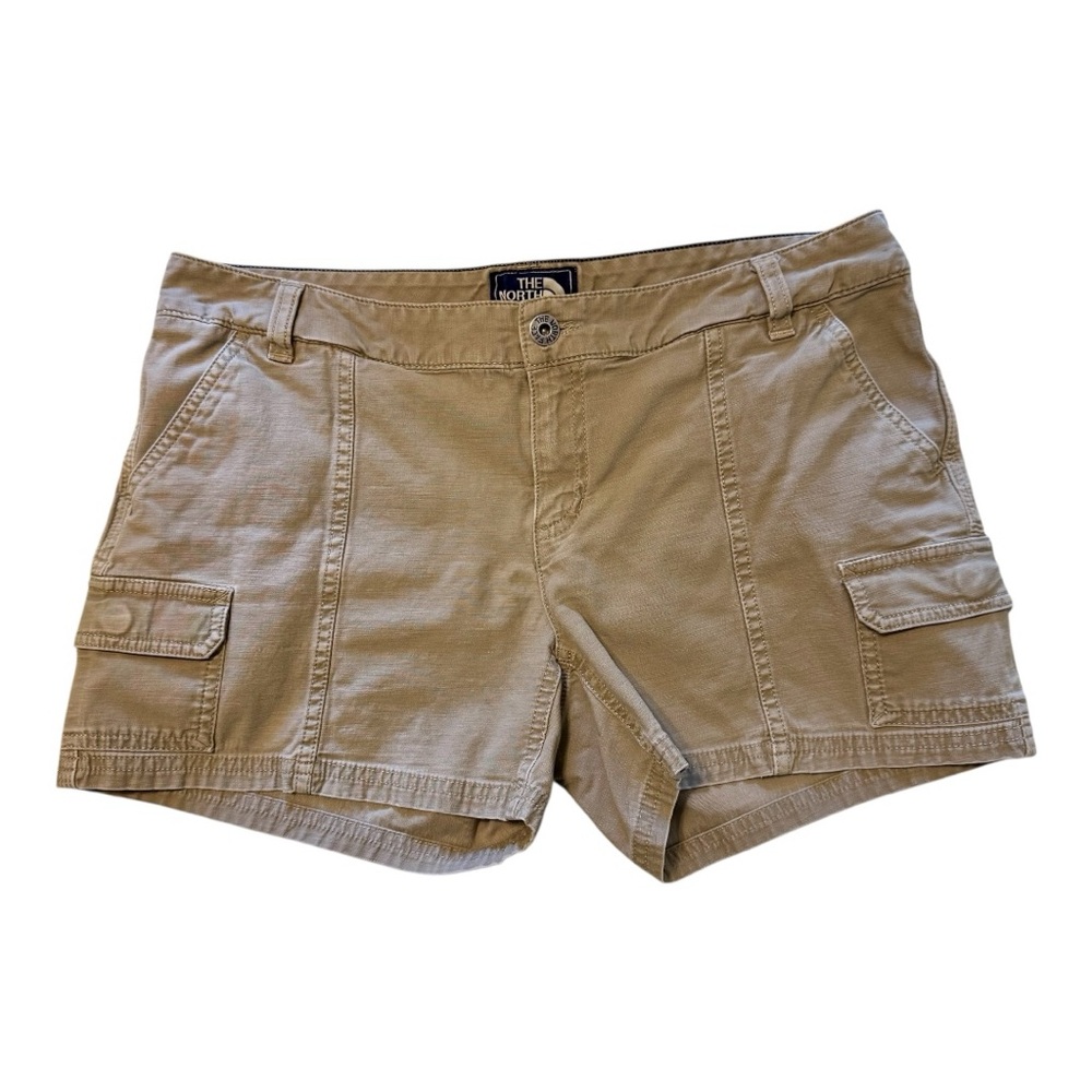 The North Face Women's Tan Cargo Shorts